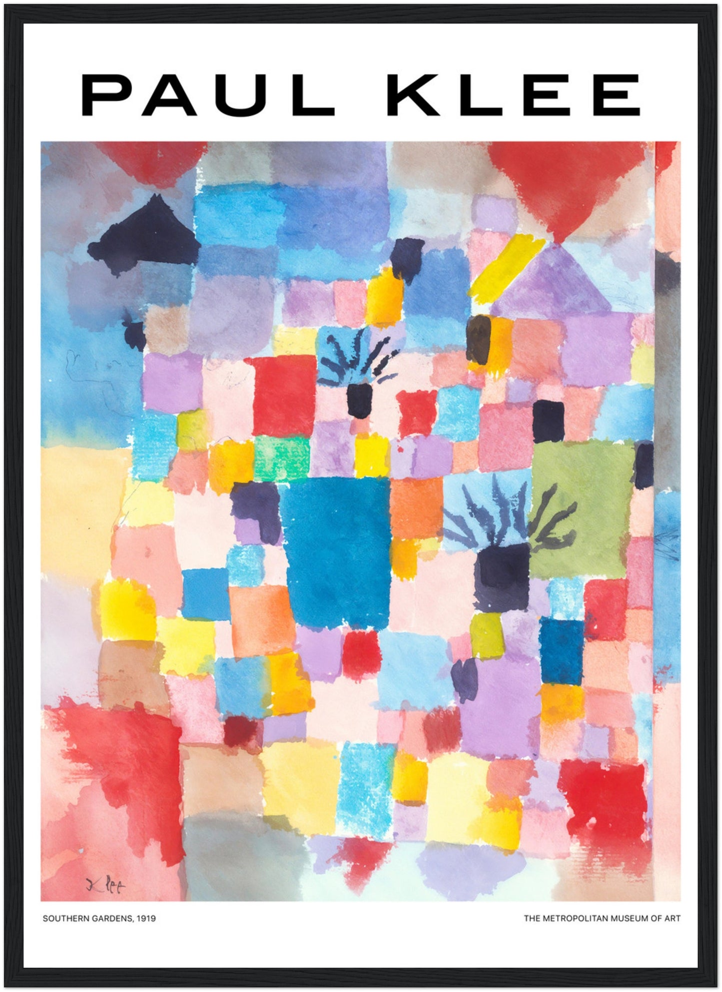 Colour Gardens by Paul Klee